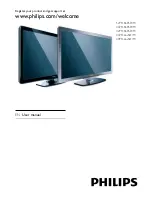 Preview for 1 page of Philips 42PFL8605D/93 User Manual