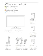 Preview for 2 page of Philips 42PFL9803H Quick Start Manual