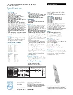 Предварительный просмотр 3 страницы Philips 42PFL9803H Specifications