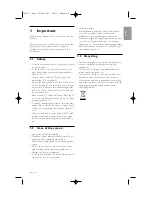 Preview for 3 page of Philips 42PFL9900D User Manual