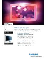 Philips 42PFL9903H Brochure preview