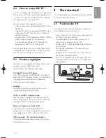 Preview for 7 page of Philips 42PFL9903H User Manual