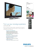 Philips 42PFP5332 Brochure preview