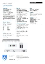 Preview for 3 page of Philips 42PFP5532D - annexe 2 Specifications