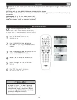 Preview for 19 page of Philips 42TA1800 User Manual