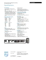 Preview for 3 page of Philips 42TA2800 Specifications