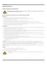 Preview for 2 page of Philips 43BDL4050D User Manual