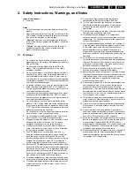 Preview for 5 page of Philips 43FDX01B Service Manual