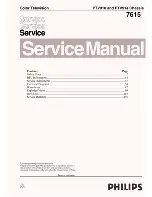 Philips 43P 8341 Service Manual preview