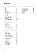 Preview for 2 page of Philips 43PFG5101 User Manual