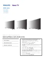 Philips 43PFL4864 User Manual preview