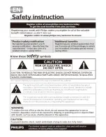 Preview for 2 page of Philips 43PFL5765/F8 Manual