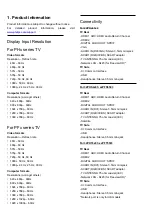 Preview for 3 page of Philips 43PFS5503/12 Service Manual