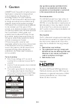 Preview for 3 page of Philips 43PFT5853S/98 User Manual