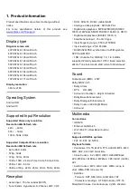 Preview for 3 page of Philips 43PUD7406/43 Service Manual