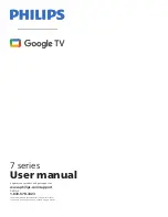 Preview for 1 page of Philips 43PUL7652/F7 User Manual