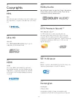 Preview for 105 page of Philips 43PUS6412 User Manual