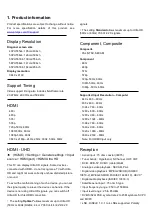 Preview for 3 page of Philips 43PUT6504/56 Service Manual