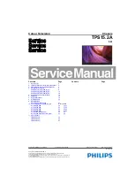 Preview for 1 page of Philips 4500 series Service Manual