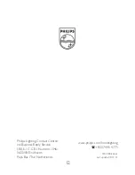 Предварительный просмотр 12 страницы Philips 45575-11-16 User Manual