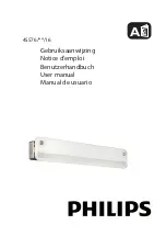 Philips 45576/**/16 User Manual preview