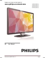 Preview for 1 page of Philips 46HFL5573D User Manual