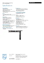 Preview for 3 page of Philips 46PFL3507/56 Specifications