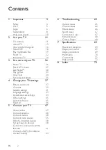 Preview for 2 page of Philips 46PFL4908H User Manual