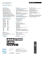 Preview for 3 page of Philips 46PFL5505D Specifications