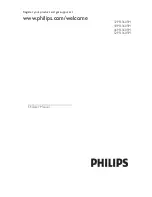 Philips 46PFL5605M User Manual preview