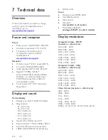 Предварительный просмотр 60 страницы Philips 46PFL5605M User Manual