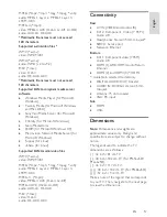 Preview for 57 page of Philips 46PFL5615D User Manual