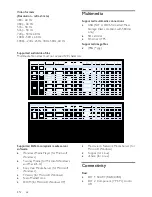 Preview for 62 page of Philips 46PFL6606M User Manual