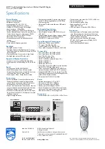 Preview for 3 page of Philips 46PFL9605D Specifications