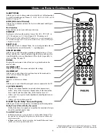 Preview for 6 page of Philips 46PP8745 Directions For Use Manual