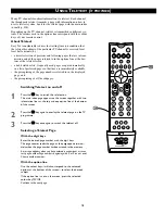 Preview for 18 page of Philips 46PP9527/93Y Directions For Use Manual