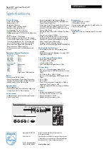 Preview for 3 page of Philips 47PF9441D Specifications