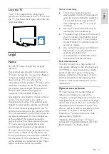 Preview for 5 page of Philips 47PFG4109 User Manual