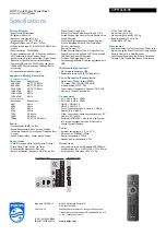 Preview for 3 page of Philips 47PFL3605 Specifications