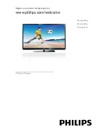 Preview for 1 page of Philips 47PFL4307T User Manual