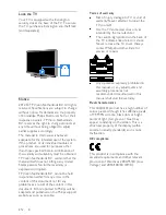 Preview for 8 page of Philips 47PFL4307T User Manual