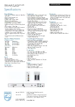 Preview for 3 page of Philips 47PFL5522D Specification