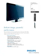 Philips 47PFL5603D - annexe 1 Brochure preview