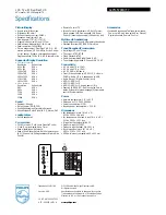 Preview for 3 page of Philips 47PFL5704D Specifications