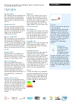 Preview for 2 page of Philips 47PFL6008S Brochure & Specs