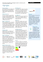 Preview for 2 page of Philips 47PFL6188S Brochure & Specs