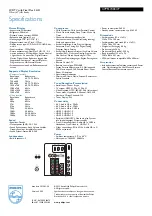 Preview for 3 page of Philips 47PFL7403 Specifications