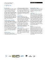 Preview for 2 page of Philips 47PFL7403H Specification Sheet