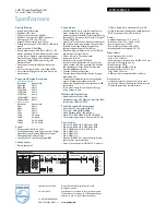 Preview for 3 page of Philips 47PFL7403H Specification Sheet