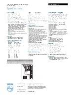 Preview for 3 page of Philips 47PFL7603D/10 Specifications